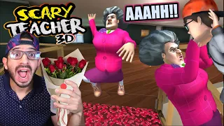 BROMA CON ROSAS A LA MAESTRA LOCA | Scary Teacher 3D Capitulo 14 | Juegos Luky