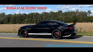 2020+ GT500 BORLA ATAK CATBACK- BEFORE AND AFTER SOUND!