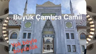 !!Yok Böyle Büyüklük !! Büyük Çamlıca Camii İç Ve Dış Görünümü