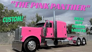 PINK PANTHER! Custom Peterbilt 389!