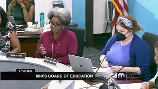 07/25/23 MNPS Board of Education