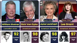 Still Living Hollywood Senior Actors/Actresses 😃 Who Are Over 90 to 105 Years Old (2024)