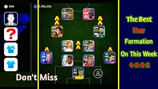 How To Get 4-2-2-2 Formation In eFootball™24 New Update Season 2.