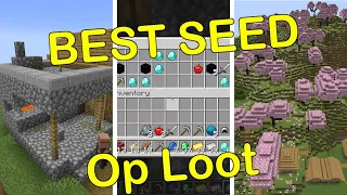 BEST OP Loot Survival/Hardcore/Speedrun Seed for Java 1.20 - 1.20.4 | Minecraft