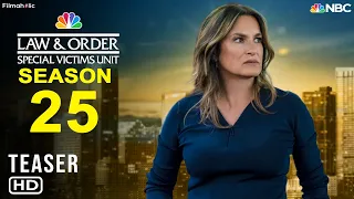 Law & Order: Special Victims Unit Season 25 Teaser | NBC, Olivia Benson, Mariska Hargitay,