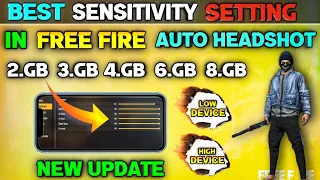 Best Sensitivity Settings For Free Fire in Telugu 🔥