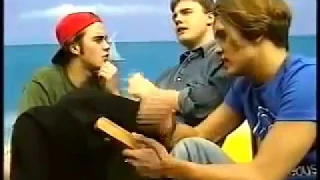 Creamcakes on The Ozone  -  Interview with Gary Barlow Robbie Williams from Take That  1993