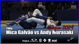 Mica Galvão vs Andy Murasaki | EUROPEU 2024 | IBJJF - CBJJ | Paris - France