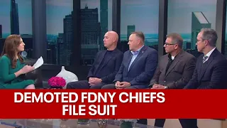 Demoted FDNY fire chiefs file suit against FDNY Commissioner