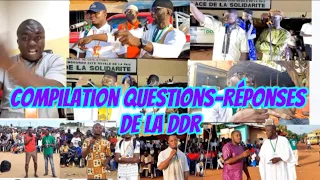 Suivez la compilation questions-réponses de la #DDR par Oustaz Diané et Ismael Aka