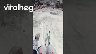 POV: Mogul Skier Performing a Perfect Backflip || ViralHog