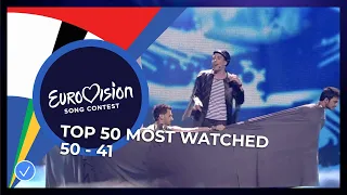 TOP 50: Most watched in 2020: 50 TO 41 - Eurovision Song Contest