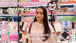 shopping at SEPHORA for VIRAL TRENDY MAKEUP & SKINCARE💄🛍️