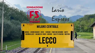 Lario Express con la 740 ripresa nel lecchese *TRENO STORICO*