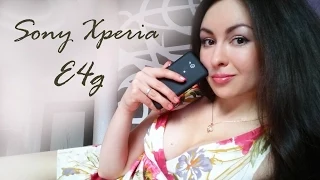 Sony Xperia E4g - простое использование и долгое время работы