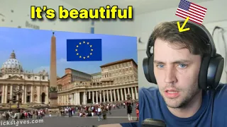 American reacts to Europe's TINIEST Country