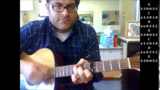 How to play "Only The Good Die Young" by Billy Joel on acoustic guitar