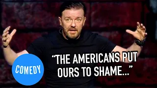 Ricky Gervais: The Story Of Two Very Large Americans | Science | Universal Comedy