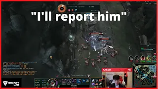 Faker calls out Riot