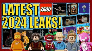 INSANE NEW LEGO LEAKS! Jurassic, Fortnite, LOTR, Icons + MORE!