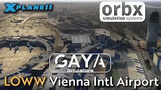 Orbx & Gaya Simulations LOWW Vienna Intl Airport for X-plane 11