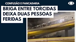 SP registra briga de torcida organizada