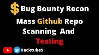 Mass Github Repo Scanning and Finding Secrets | #recon  #bugbounty #bugbountytips #bugbountyhunter