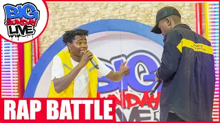 TAZAMA JAMAA ALIVYOPIGWA K.O KWENYE RAP BATTLE YA BIG SUNDAY LIVE