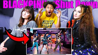 AMERICANS REACTS TO BLACKPINK - ‘Shut Down’ M/V (REACTION)