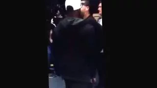 UFC 205 Conor Mcgregor and Tyron Woodley Separated Backstage
