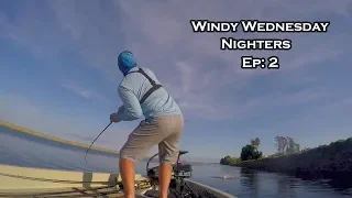 Windy Wednesday NIghter Ep 2 Delta, CA  Fishing Solo