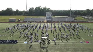 Troy Colt Marching Band Preview - pregame wide, 8/16/19