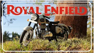 Royal Enfield Classic 350 Scale Model Unboxing || Maisto Die Cast Model