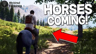 HORSES COMING to Medieval Dynasty (Teaser Trailer & Details)