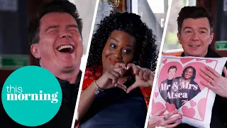 Alison Hammond Meets her Childhood Crush Rick Astley | This Morning