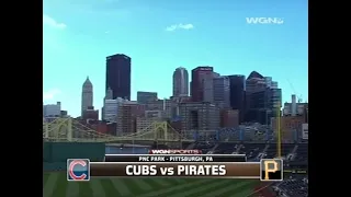 13 - Cubs at Pirates - Tuesday, April 21, 2015 - 6:05pm CDT - WGN