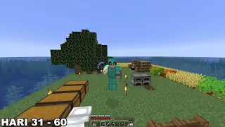 100 Hari Di Minecraft Hardcore Tapi Ocean Only 1 17 1