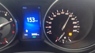 Toyota Avensis 2017 1.8i 147KM Automat 0-195KM/H Acceleration German Autobahn