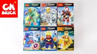 Unoffical LEGO MARVEL SUPERHEROES DECOOL 0244-0249 Unofficial LEGO lego videos