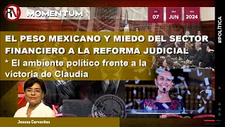 El peso mexicano y miedo del sector financiero a la reforma judicial / MesaPolítica