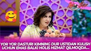 Yor yor dasturi kimningdur ustidan kulish uchun emas balki holis hizmat qilmoqda...