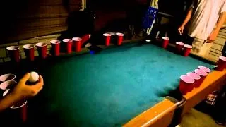 Slow motion beer pong 2