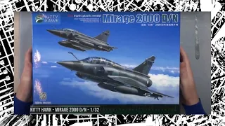 Sprue Maniacs - Box review - Kitty Hawk Mirage 2000 D/N 1/32 by Yves Van den Brouck