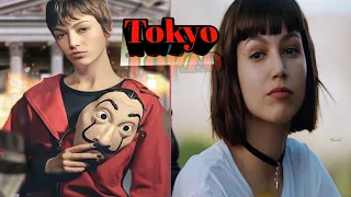 Beauty of money heist. (Tokyo) #4kshort #moneyheist #tokyo