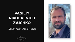 Funeral Service for Vasiliy Zaichko | January 31, 2022