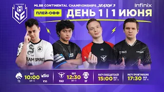 [Live]  MCC S3 Плей-офф | День 1 | Mobile Legends: Bang Bang