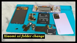 Xiaomi 11i disassembly and folder change.