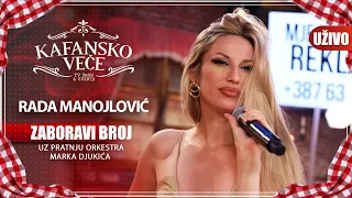 RADA MANOJLOVIC - ZABORAVI BROJ | UZIVO | (ORK.MARKA DJUKICA) | KAFANSKO VECE | 2023