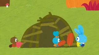 BUSY BUILDERS. Episode 13. BRAVE BUNNIES. Cartoon For Сhildren. Best Video for Kids