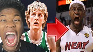 LARRY MIGHT BE BETTER?!? The Best Larry Bird vs LeBron James Story Ever Told!! | REACTION